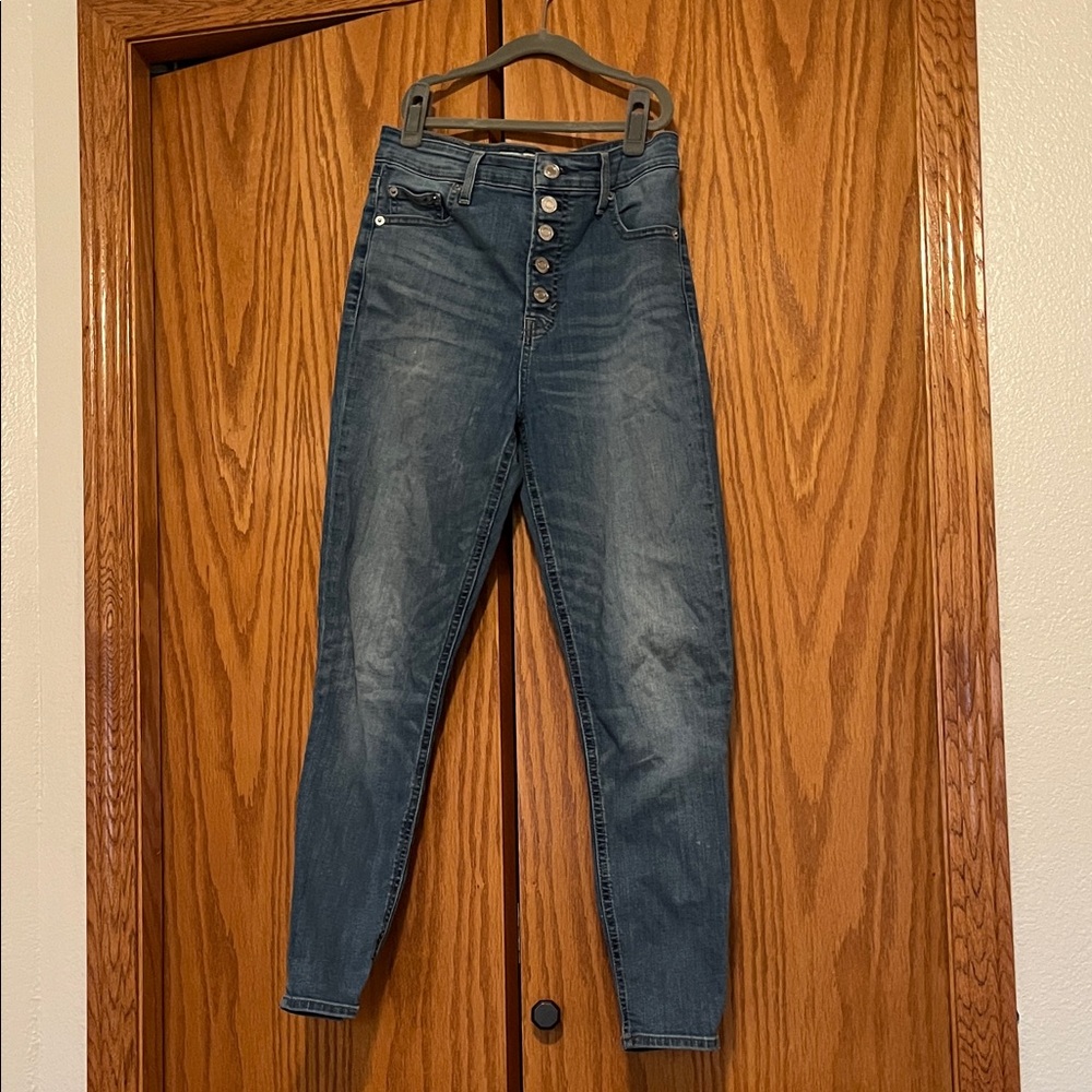 Lucky Brand High Rise Blue Jeans